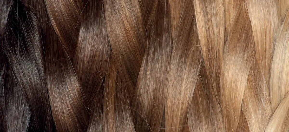Hair shade range from black to blonde